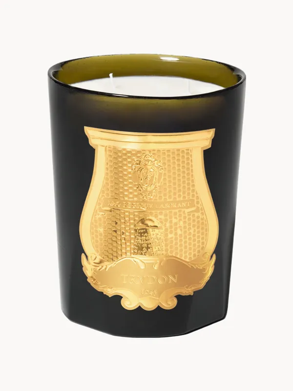 Vela perfumada artesanal de tres mechas Ernesto (clavo, ládano, madera de roble y pachulí) - Trudon