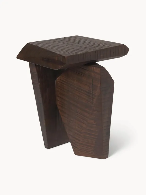 Mesa auxiliar artesanal de madera de mango Silva - Ferm Living