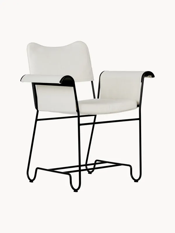 Silla de comedor de jardín con reposabrazos Tropique - GUBI