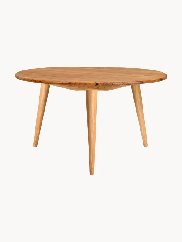 Mesa de centro redonda de madera de roble y teca CH008 - Carl Hansen & Søn