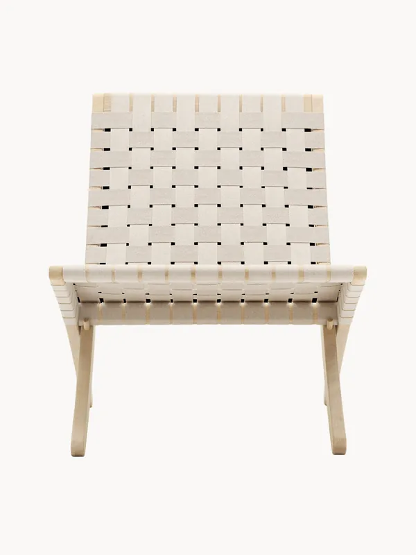 Sillón con asiento tejido a mano MG501 Cuba - Carl Hansen & Søn