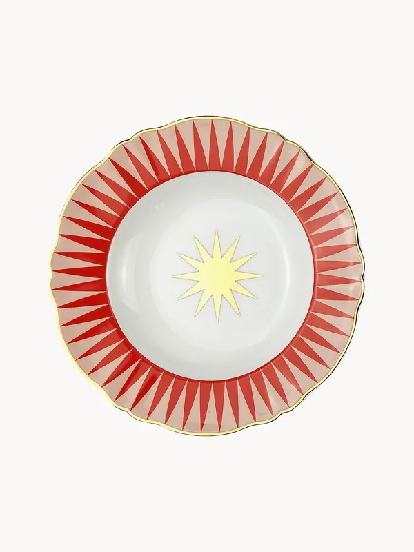Plato hondo de porcelana artesanal Abracadabra - Bitossi Home