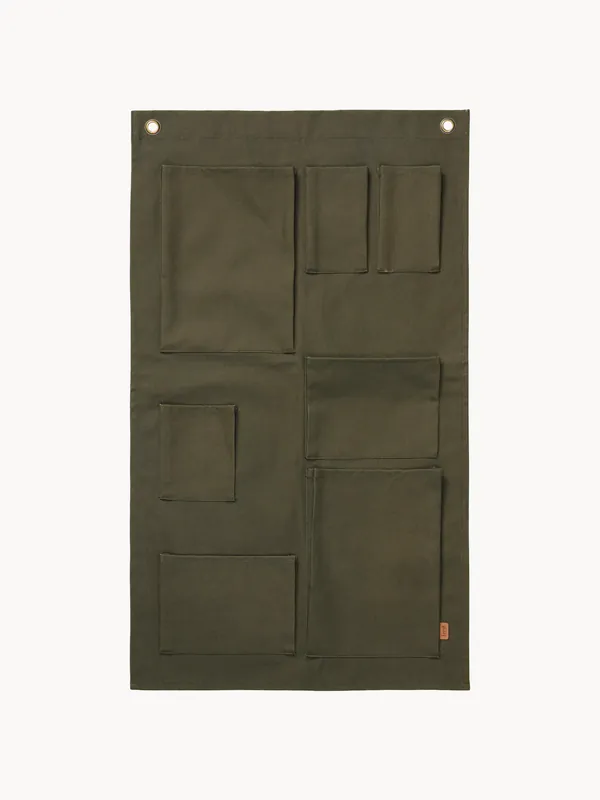 Organizador de pared de algodón orgánico Bark - Ferm Living