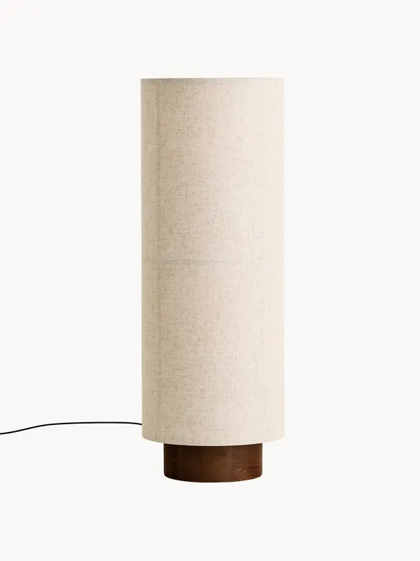 Lámpara de mesa de lino artesanal regulable Hashira - Audo Copenhagen