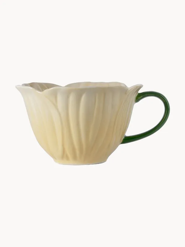 Taza de té pintada a mano Poppy - byon