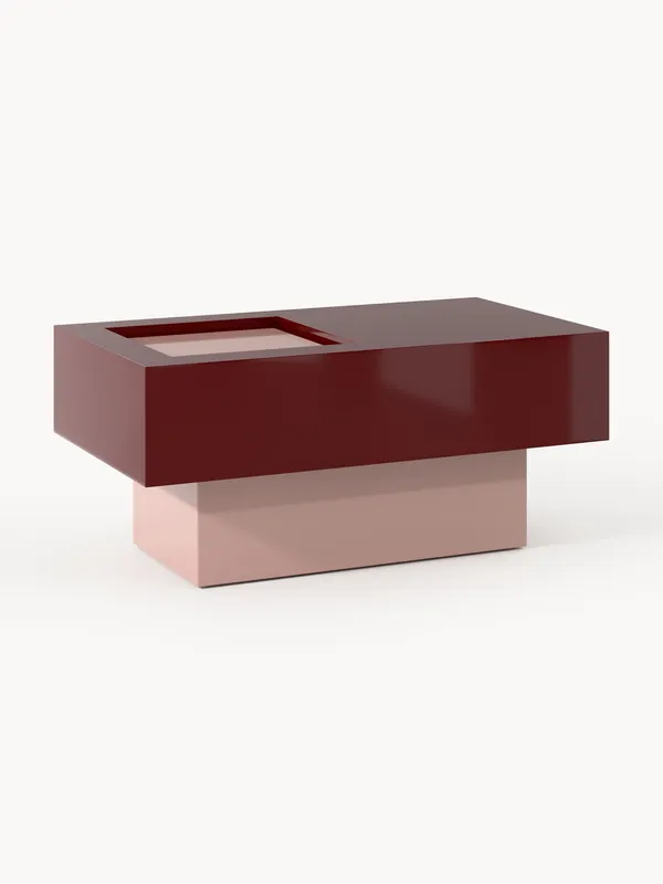 Mesa de centro rectangular con espacio de almacenamiento Alessa - Westwing Collection