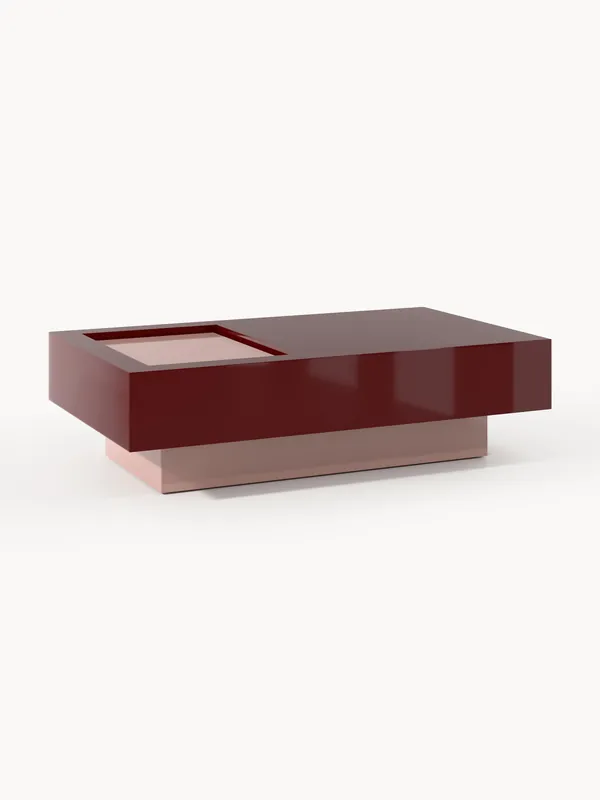 Mesa de centro rectangular con espacio de almacenamiento Alessa - Westwing Collection