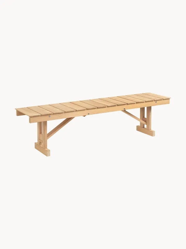 Banco de jardín plegable de madera de teca BM1871 - Carl Hansen & Søn