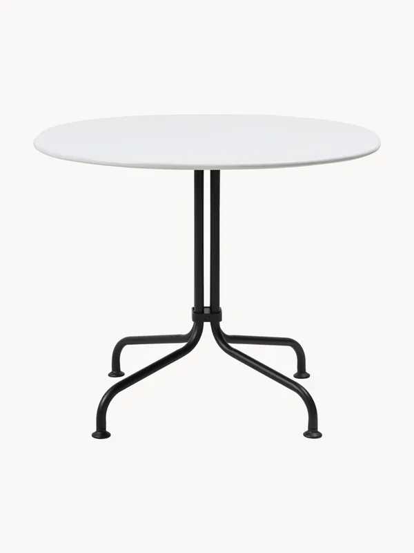 Mesa bistró redonda con tablero de cerámica Carmel, Ø 75 x 73 cm - GUBI