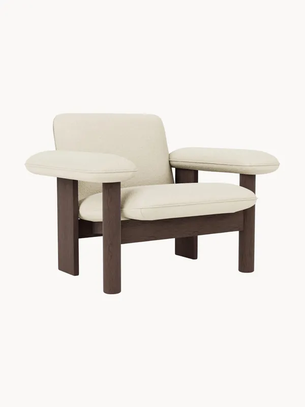 Sillón de lana y madera de roble Brasilia - Audo Copenhagen