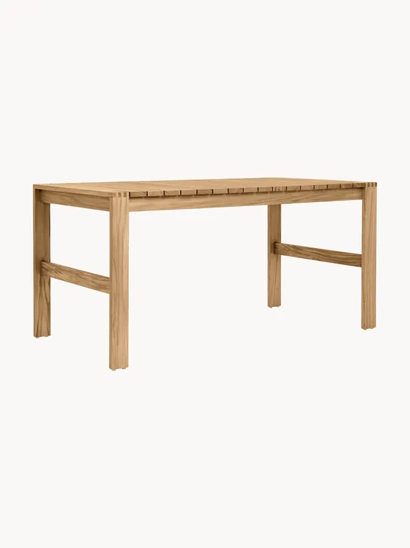 Mesa de jardín plegable de madera de teca BK15, 153 x 76 cm - Carl Hansen & Søn