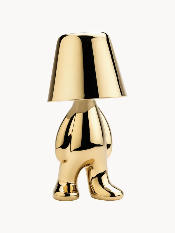 Lámpara de mesa LED pequeña regulable Golden Brothers Tom - Qeeboo