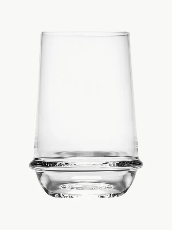 Serax x Kelly Wearstler, vasos de agua soplados Dune, set de 4