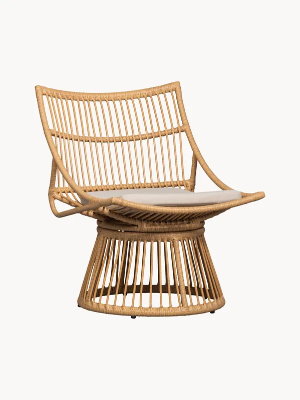 Silla de comedor para exterior con cojín Alatna - WOOOD