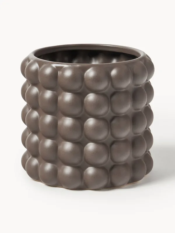 Macetero de gres Bob, 15 cm - Westwing Collection