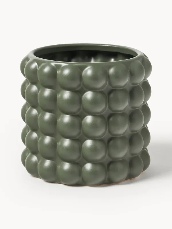 Macetero de gres Bob, 15 cm - Westwing Collection