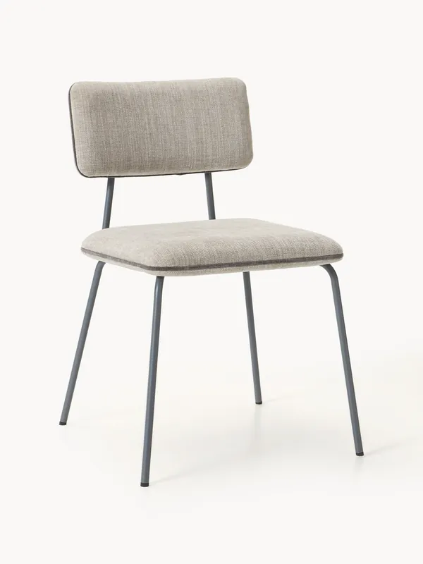 Silla de comedor tapizada Nilda - Westwing Collection
