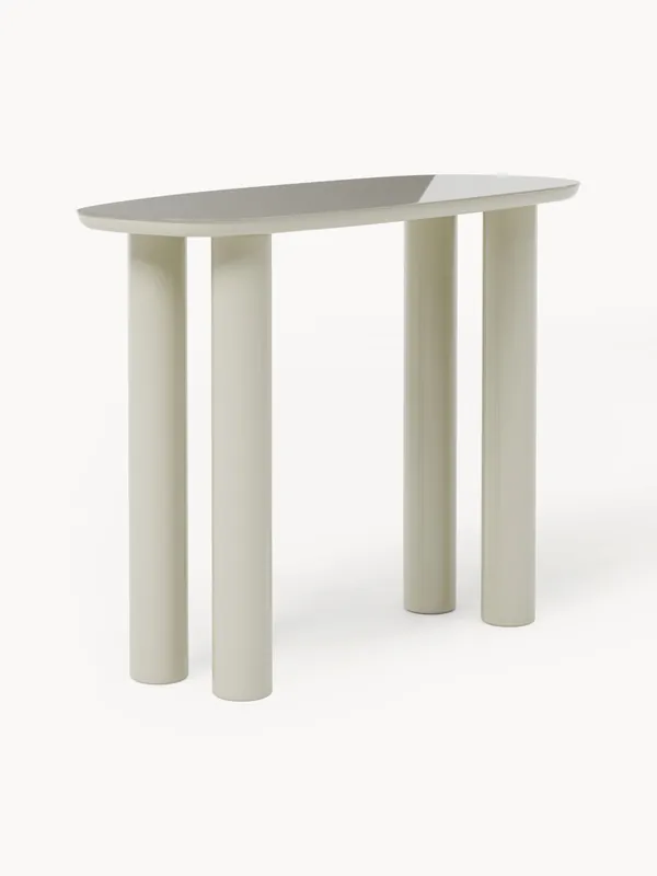 Consola con tablero de vidrio Beni - Westwing Collection