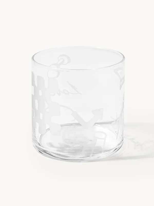 Westwing | Crosby Studios, vasos artesanales Cristal, set de 2 - Westwing Collection