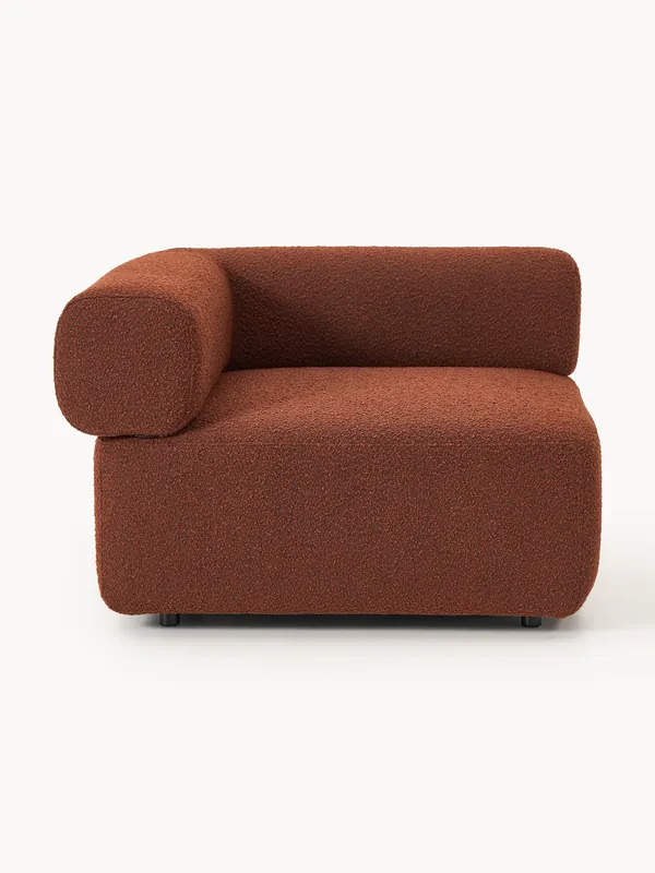 Módulo de esquina en tejido bouclé Anton - Westwing Collection