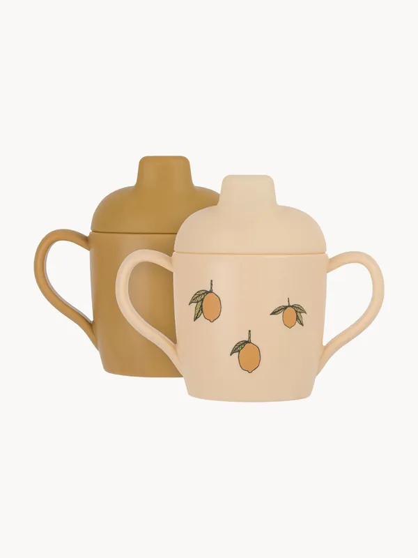 Vasos con pitorro Sippy, set de 2 - Konges Slojd
