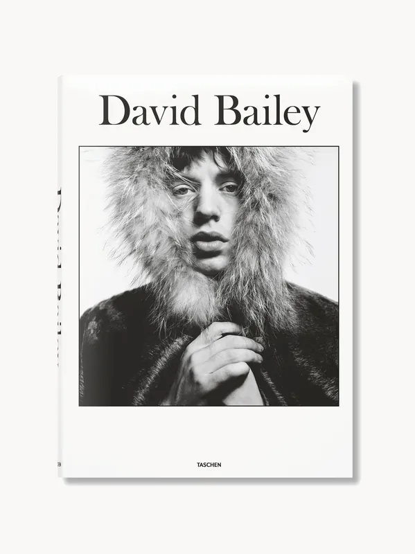Libro ilustrado David Bailey con atril para libros, edición en inglés - TASCHEN