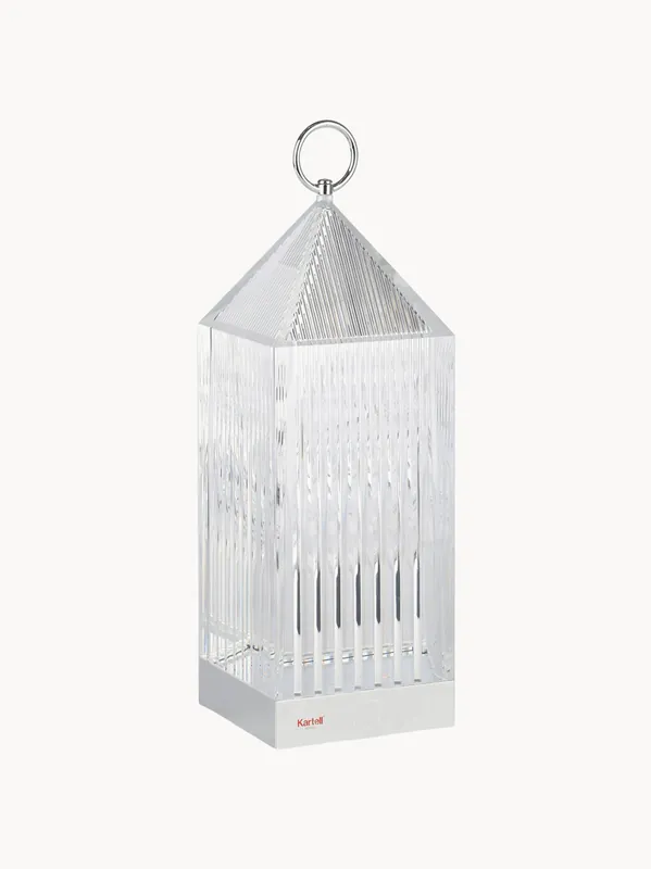 Lámpara de mesa LED regulable Lantern, portátil - Kartell