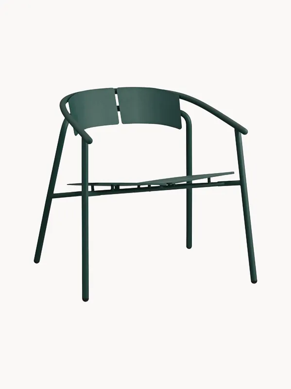 Silla lounge de jardín de metal Novo - AYTM