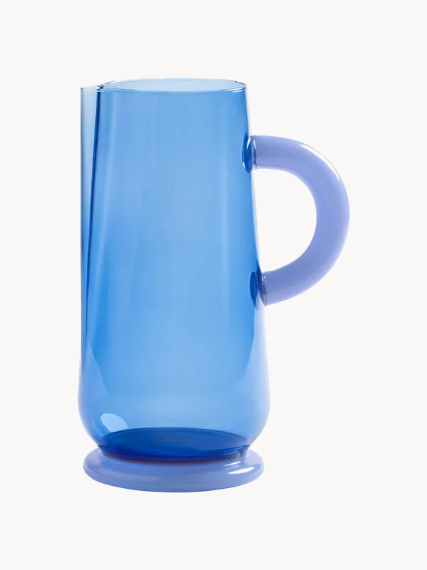Jarra artesanal de vidrio borosilicato Dew, 1 L - &klevering