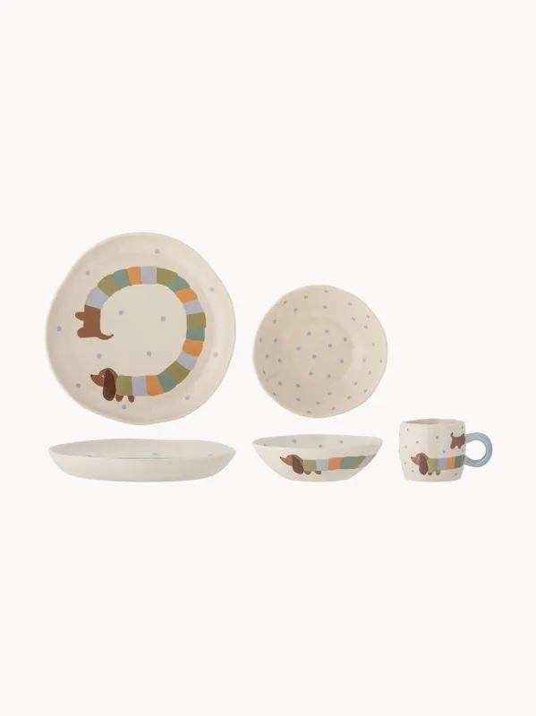 Vajilla infantil Charlie (3 uds.) - Bloomingville Mini