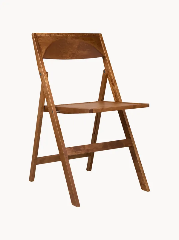 Silla de comedor plegable de madera de abedul Flat - FRAMA
