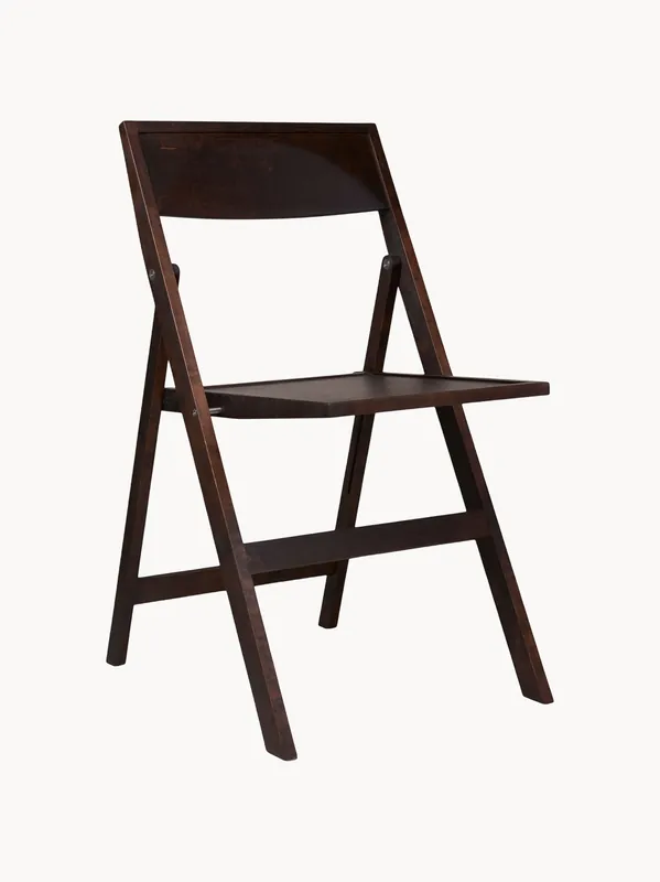 Silla de comedor plegable de madera de abedul Flat - FRAMA