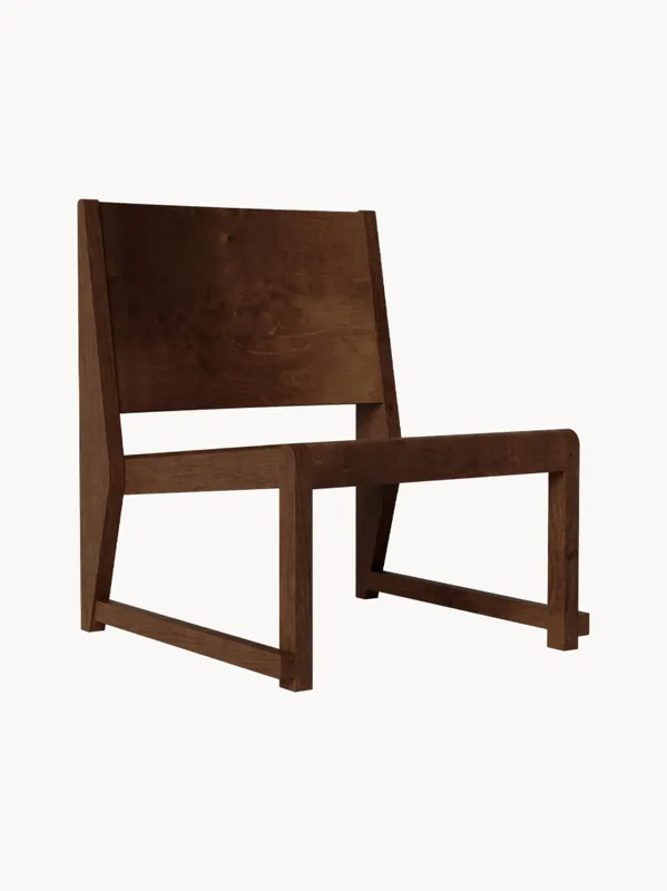 Sillón de madera de abedul 01 - FRAMA