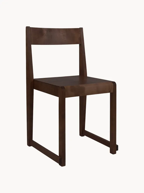 Silla de madera de abedul 01 - FRAMA