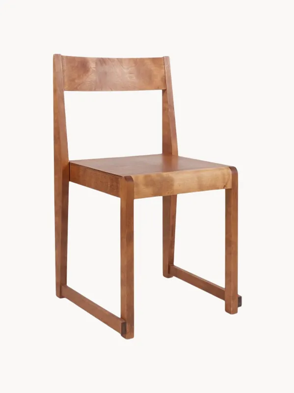 Silla de madera de abedul 01 - FRAMA