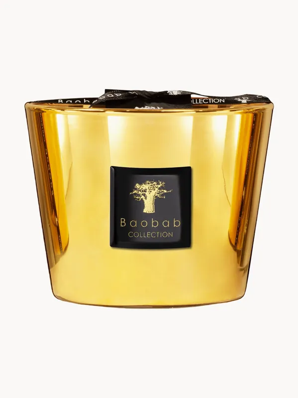 Vela perfumada de cuatro mechas Exclusives (jazmín, galbano, almizcle) - Baobab