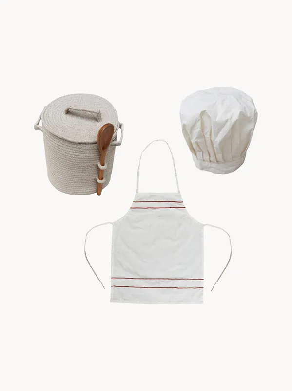 Juguetes artesanales Little Chef, set de 3 - Lorena Canals