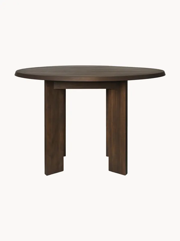 Mesa de comedor de madera de haya Tarn, 114 x 105 cm - Ferm Living