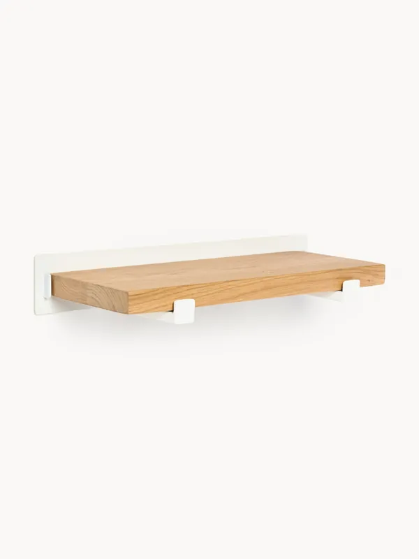 Estante de pared pequeño de madera de roble Ally, 40 cm - Westwing Collection