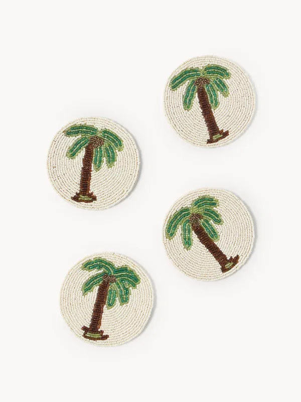 Posavasos Palm Tree, set de 4 - Les Ottomans
