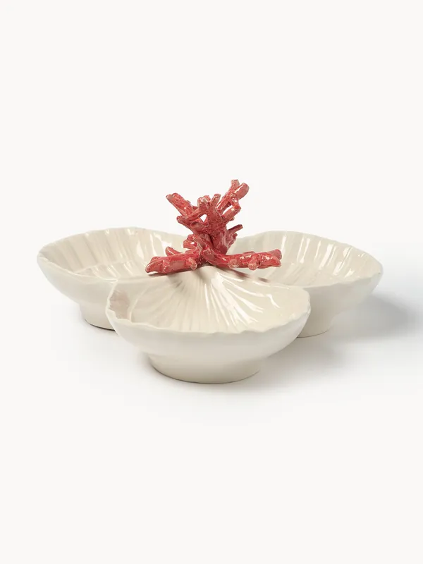 Fuente pintada a mano Coral - Les Ottomans