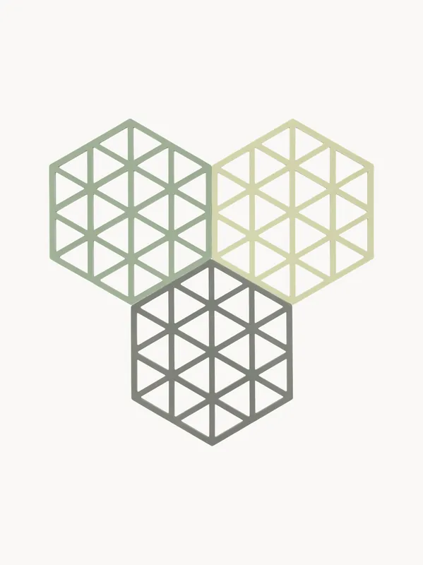 Posavasos Triangles, set de 3 - Zone Denmark