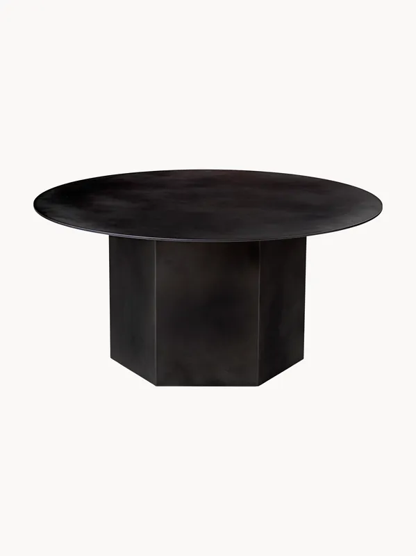 Mesa de centro redonda de acero Epic, Ø 80 cm - GUBI