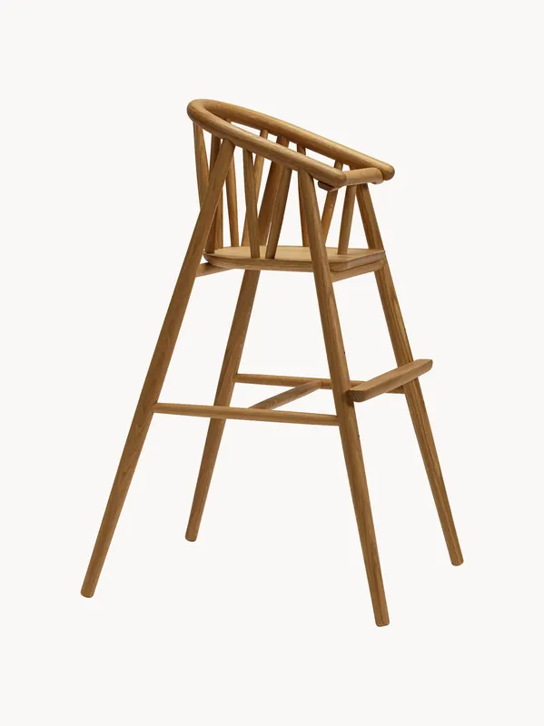 Trona infantil artesanal de madera de roble Saga - Oaklings