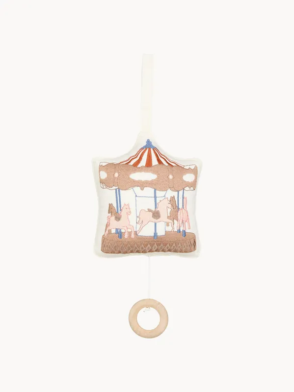 Móvil musical para bebés de algodón orgánico Carousel - Cam Cam Copenhagen