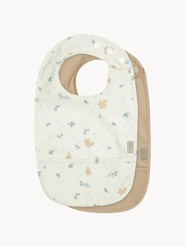 Baberos Blueberries, set de 2 - Cam Cam Copenhagen
