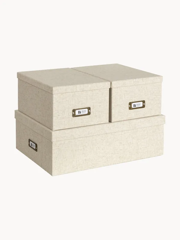 Set de cajas Inge II, 3 uds. - Bigso Box of Sweden