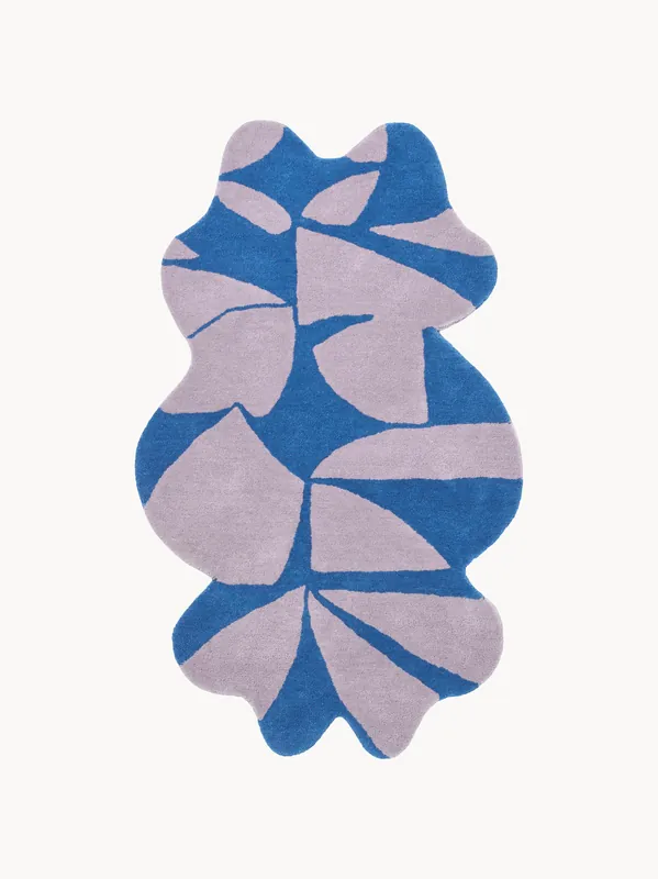 Alfombra artesanal de lana Inky - Bongusta
