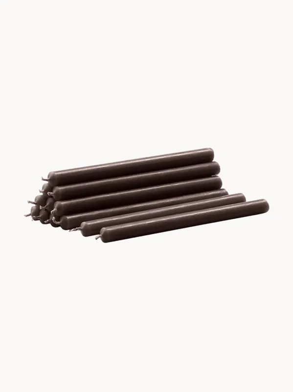 Velas cónicas Stoff Nagel, set de 12