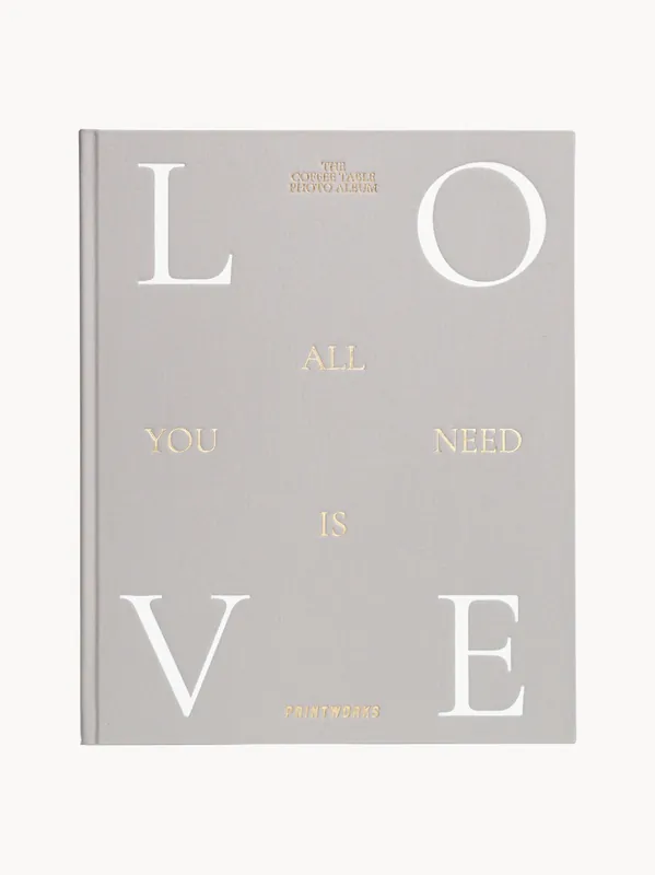 Álbum de fotos All You Need Is Love - Printworks